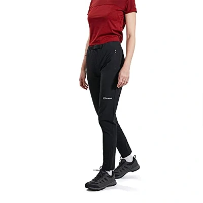 Abbildung von Berghaus Tirrios Softshell Wanderhose für Damen, Schwarz/Schwarz