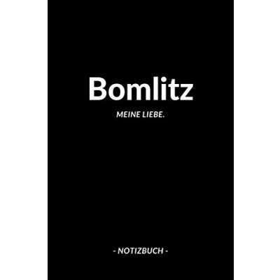 Abbildung von Bomlitz: Notizbuch / Notizblock A5 Punktraster 120 Seiten Journal Notebook für deine Stadt