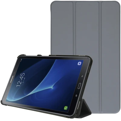 Abbildung von Trifold Klapphülle für das Samsung Galaxy Tab A 10.1 (2016) Grau