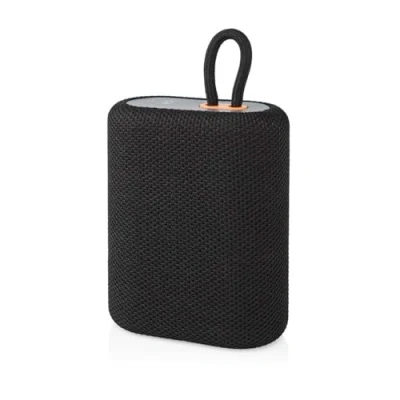 Abbildung von Nedis Bluetooth® Lautsprecher max. Batteriespielzeit: 7 hrs Handgerät W Mono Eingebautes Mikro Verknüpfbar Schwarz