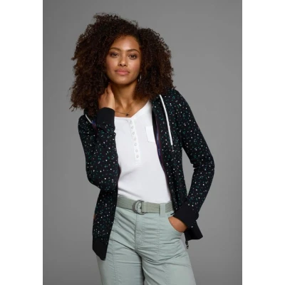Abbildung von KangaROOS Kapuzensweatjacke, mit sportlichem Minimal Print