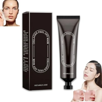 Abbildung von Ss Collagen Reverse Volume Peel Off Face Mask,Collagen Mask Bio Real Deep Mask,Cleansing, Hydrating and Moisturizing Suitable for All Skin Types (1 pcs)