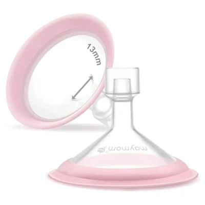Abbildung von Maymom MyFit Shields, Pano Serie, kompatibel mit Medela Milchpumpe, PersonalFit, Freestyle, Harmony, Maxi, Freestyle Flex Stecker, Anschluss an Widemouth/Schmal 2 Stück
