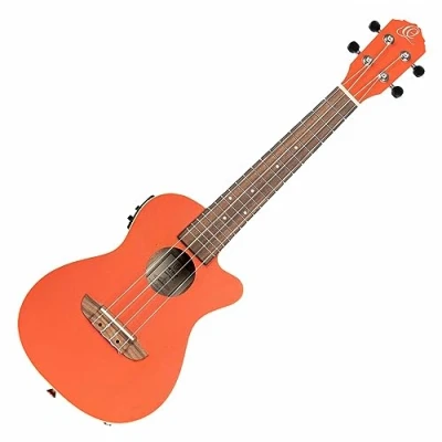 Abbildung von Ortega Guitars Konzert Ukulele Earth Series (Video) elektro akustisch Okoumé/ Mahagoni (RUPUKI CE)