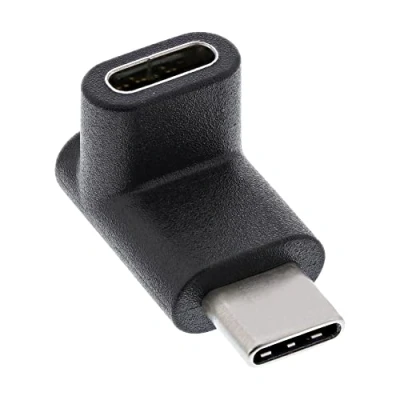 Abbildung von InLine 35807 USB 3.1 Adapter, Typ C Stecker an Buchse, oben/unten gewinkelt (Gen.2)