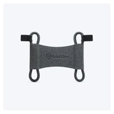 Abbildung von Tractive 2 STK. Textilklammern für Dog 6 GPS Tracker (Schwarz) S