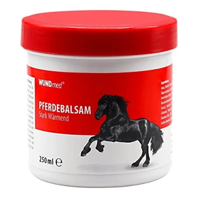 Abbildung von Wundmed Körperbalsam Pferdebalsam Stark Wärmend 250ml Dose, 1 tlg., Zieht schnell ein, entspannt