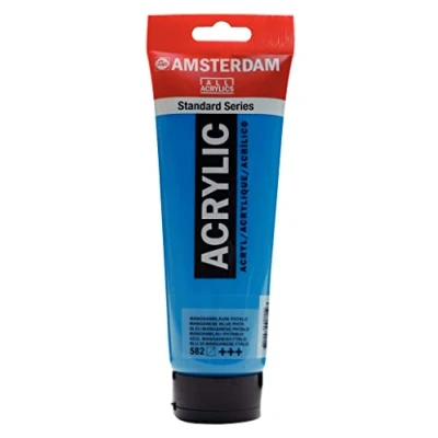 Abbildung von Amsterdam Standard Series Acrylfarbe Tube 250 ml Manganblau Phthalo 582 (17125820)