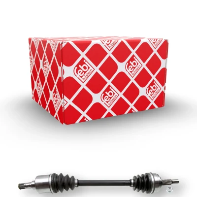 Abbildung von FEBI BILSTEIN 182865 Antriebswelle Vorderachse links mit Mutter RENAULT: Megane 3 Grandtour, SCENIC 3, Schrägheck