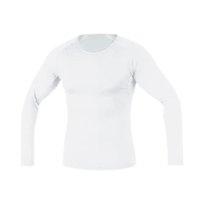 Abbildung von GORE Wear Atmungsaktives Herren Thermo Unterzieh Shirt, M Base Layer Long Sleeve L, Weiß, 100318