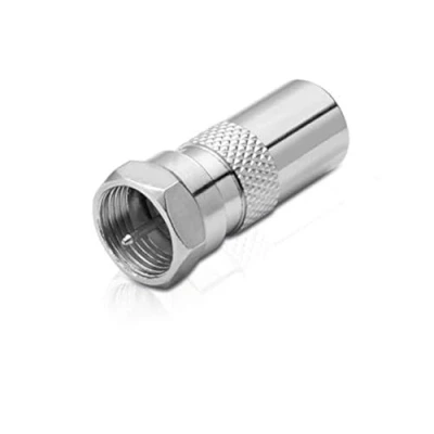 Abbildung von adaptare 60112 Sat/TV Adapter (F Stecker/IEC Koax Stecker)