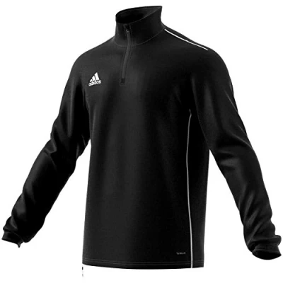 Abbildung von adidas Performance CORE 18 Sweatshirt Langarmshirt für Kinder, Größe: 152, Black/white