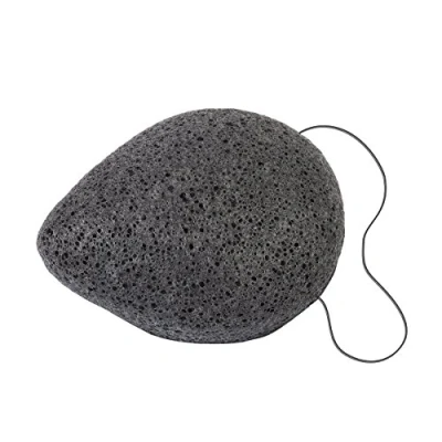 Abbildung von CROLL &amp; DENECKE Konjacschwamm, Sorte: Bambus Holzkohle, 1er Pack (1 x 1 Stück)