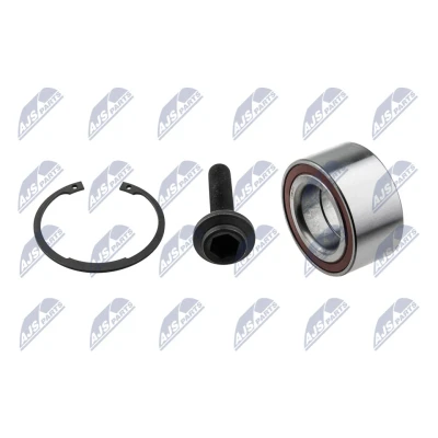 Abbildung von NTY KLP VW 011 Radlagersatz Vorderachse, Vorderachse links, rechts, Hinterachse VOLKSWAGEN: Sharan I, SEAT: Alhambra I