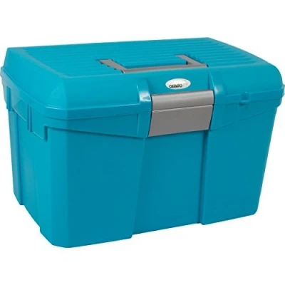 Abbildung von CATAGO Striegel Pferde Putzbox türkis/blau