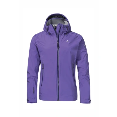 Abbildung von Schöffel 2.5L 3D Vistdal Damen Regenjacke (Violett 42 Größe)