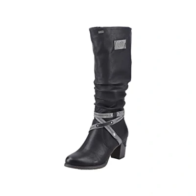 Abbildung von Rieker Winterstiefel mit stylischem Zierriemchen
