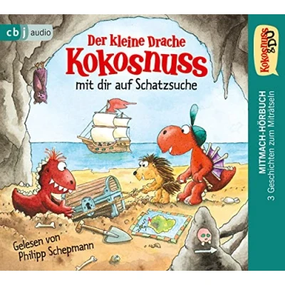 Abbildung von Kokosnuss &amp; Du: Der kleine Drache mit dir auf Schatzsuche: Mitmach Hörbuch