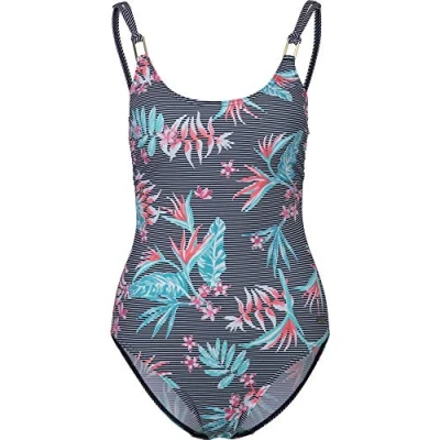 Abbildung von FIREFLY Damen Nana II Badeanzug, Flower/Stripes, 100C