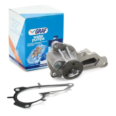 Abbildung von GRAF PA1487 Wasserpumpe mit Dichtung mechanisch für Keilrippenriementrieb RENAULT: Megane 4 Grandtour, Scénic IV, Duster