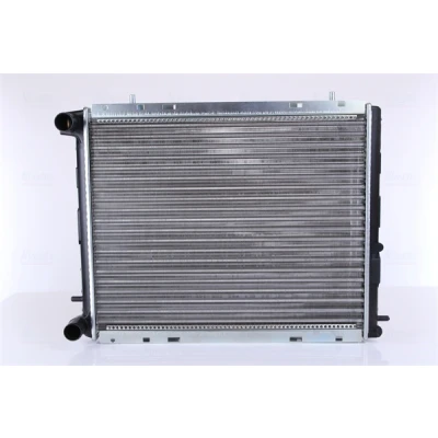 Abbildung von NISSENS 63906 Kühler, Motorkühlung Aluminium 480 378 34 Kühlrippen mechanisch gefügt RENAULT: 19 II Schrägheck, Trafic I Kastenwagen, Cabrio