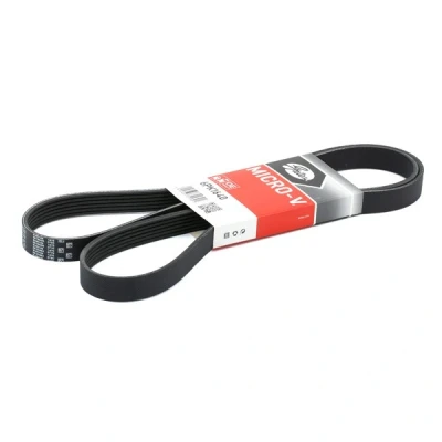 Abbildung von GATES 6PK1640 Keilrippenriemen 1640 6 Polyester, EPDM (Ethylen Propylen Dien Kautschuk) RoadMax Value Line FORD: MONDEO 3, Transit Mk5 Bus