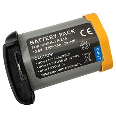 Abbildung von XITAIAN 10.8V 2700mAh 29.2Wh LP E19 Ersatz Laptop Akku für Canon EOS 1DX, 1DX Mark 2, 1D III, 1Ds IV, Mark4, C, 1D,