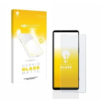 Abbildung von upscreen Entspiegelungs Schutzglas für Sony Xperia 1 V Schutzfolie Matt, Glas Folie [mattierend, 9H Panzerschutz, Anti Fingerprint]