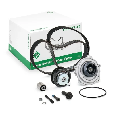 Abbildung von INA 530 0377 31 Wasserpumpe + Zahnriemensatz mit AUDI: A6 C5 Avant, A4 B5 Limousine, VOLKSWAGEN: Passat Variant