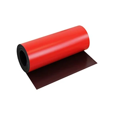 Abbildung von Magflex® Flexible Matt Red Magnetic Blatt zum Erstellen von Magnetbildern, Kunstwerken, Schildern Oder Displays 300mm Breit 5M Länge