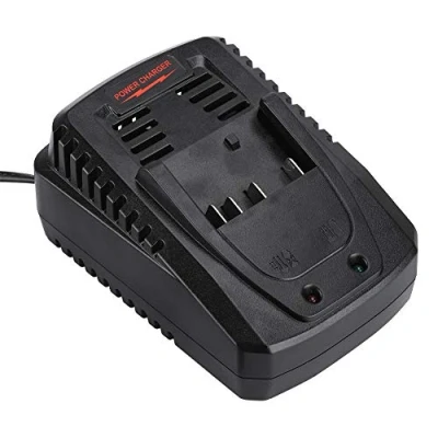 Abbildung von AL1820CV Ersatzladegerät, Li Ion Ladegerät Adapter Lithium Akku für Bosch 14,4V 18 V Akku(EU Stecker)