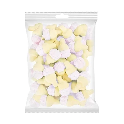 Abbildung von Candy Bar Marshmallow Eishörnchen pink sauer 750g ca. 47 Stück Marshmallows für Hochzeit Babyshowerparty Deko Großpackung Saure
