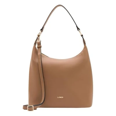 Abbildung von L.CREDI Olga Hobo Bag Toffee