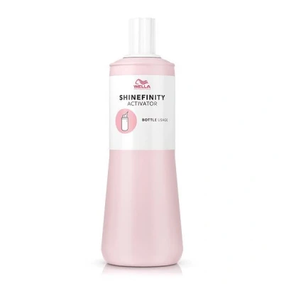 Abbildung von Wella Shinefinity Bottle usage Activator 1000ml