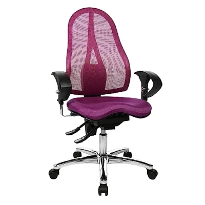 Abbildung von Topstar Bürostuhl Sitness 15 inkl. höhenverstellbare Armlehnen lila