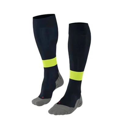 Abbildung von FALKE Herren Laufsocken RU Compression Energy M KH Funktionsmaterial mit Kompression 1 Paar, Blau (Space Blue 6116) Wadenumfang W3 neu, 39 42