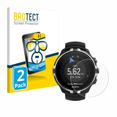Abbildung von BROTECT (2 Stück Schutzfolie für Suunto Spartan Sport Wrist HR Baro Stealth Displayschutz Folie Ultra Klar