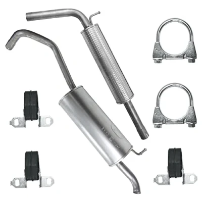 Abbildung von Schaldampferset Auspuff für Seat Cordoba 2 II 6L2 Fabia 1 I 1.4 Kombi