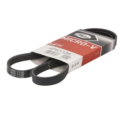 Abbildung von GATES 4PK1138 Keilrippenriemen 1138 4 Polyester, EPDM (Ethylen Propylen Dien Kautschuk) AUDI: Q7