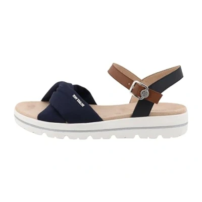 Abbildung von TOM Tailor Schaftsandale, Damen, Größe: 40, Navy Schuhe