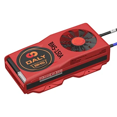Abbildung von DALY Programmierbares konfigurierbares intelligentes BMS 17S 60V 60A Li Ion Batterieschutzplatine mit Ausgleichsleitungen UART RS485 CAN Kommunikation Batterieschutzmodul für 18650 Batteriepack60V