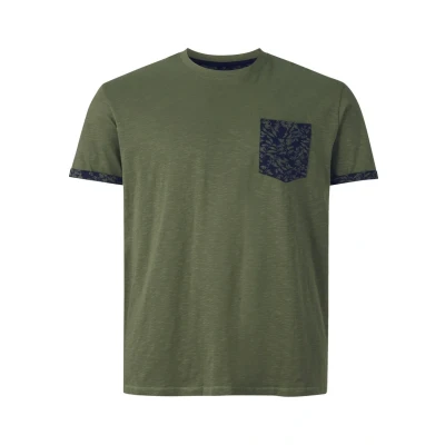 Abbildung von Charles Colby EARL Higgles Tshirt print, Herren, Größe: 4XL, Khaki
