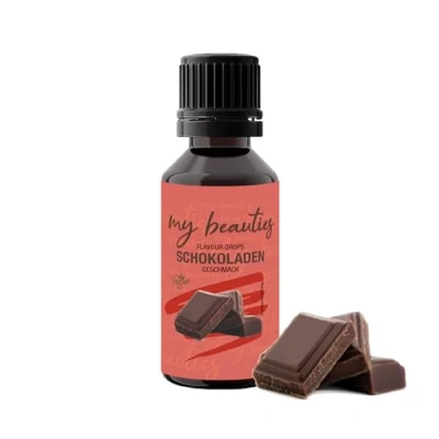Abbildung von my beauties Flavour Drops 30 ml Schokolade Aroma Tropfen für Lebensmittel zuckerfrei und kalorienarm