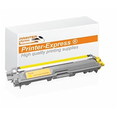 Abbildung von Printer Express Toner kompatibel mit Brother TN 245Y, TN245Y, TN245, 245, 241Y, TN241Y für DCP 9020 CDW HL 3140 CW 3150 3170 MFC 9130 9140 CDN 9330 9340 gelb