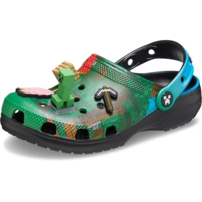 Abbildung von Crocs Minecraft Unisex Clogs für Kinder, Größe: 29/30, Multi Kunststoff