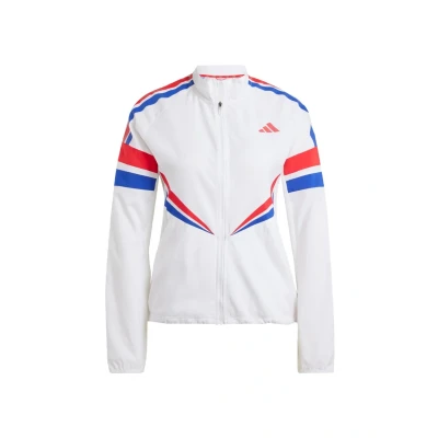 Abbildung von adidas Performance Adizero Laufjacke, Damen, Größe: XS, white