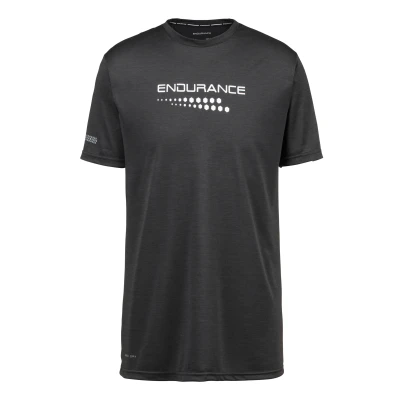 Abbildung von Endurance Performance TEE Tshirt print, Herren, Größe: 4XL, Black