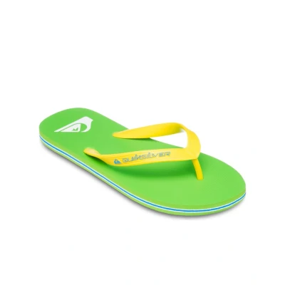 Abbildung von Quiksilver Molokai Zehentrenner, Herren, Größe: 41, Green yellow Kunststoff