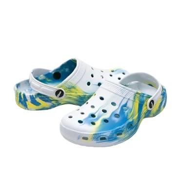 Abbildung von 2SHOE Clogs und Mules für Kinder, Mädchen, Unisex, Kinder Sandalen, rutschfest, Klassische Clogs, weiß, 31/32 EU