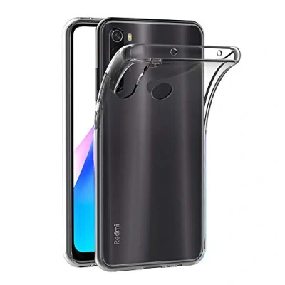 Abbildung von AICEK Hülle Compatible für Xiaomi Redmi Note 8T Transparent Silikon Schutzhülle Case Clear Durchsichtige TPU Bumper Handyhülle (6,3 Zoll)